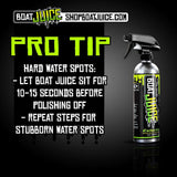 Pro Tip Boat Juice Exterior Cleaner Sealant Waterspot remover
