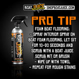 Best Boat Foam Seadeck Flooring Cleaner - Boat Juice NautiCurl.com