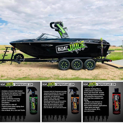 Wakeboard Boat Cleaner - gel coat cleaner water spot remover, vinyl cleaner, carpet cleaner for boats