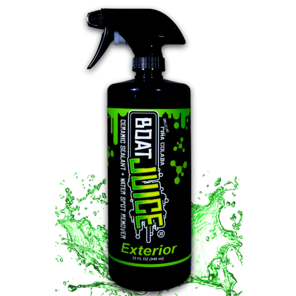 Boat Juice Exterior Boat Cleaner with Sealant and Protector. Best Boat Cleaner for Wakeboard Boats and more!