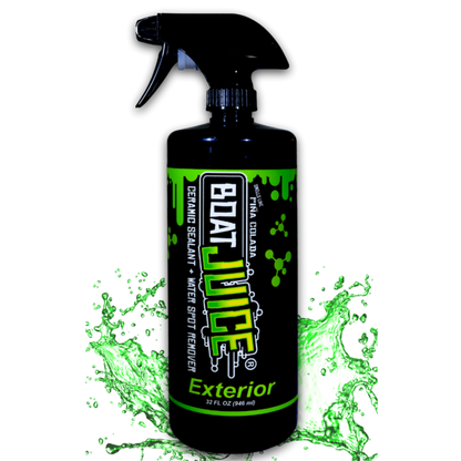 Boat Juice Exterior Boat Cleaner with Sealant and Protector. Best Boat Cleaner for Wakeboard Boats and more!