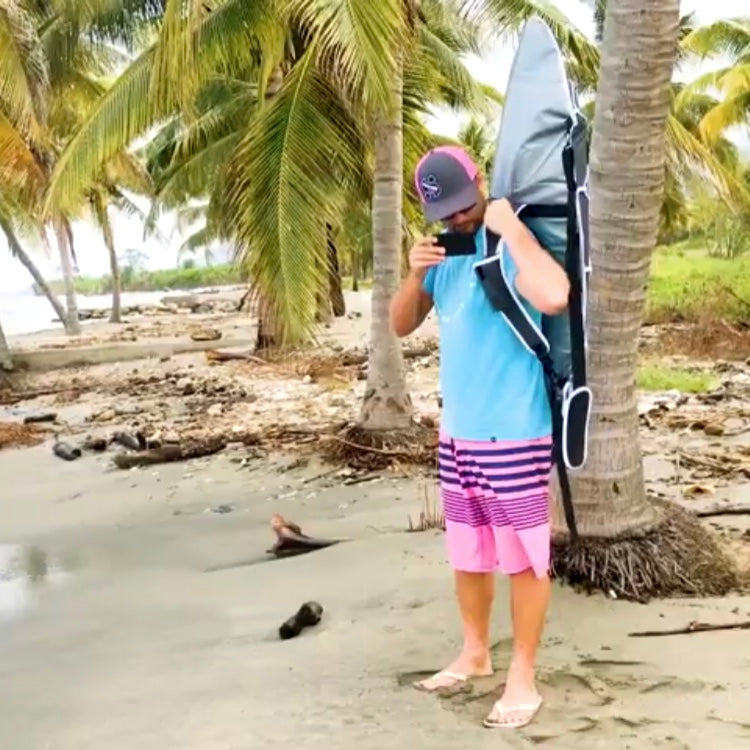 NautiCurl WakeSurf Backpack Board Bag - NautiCurl LLC