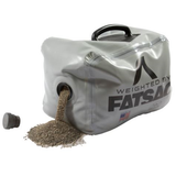 FatSac Fillable Weight Bag Ballast. NautiCurl My Sac is Heavier Than Yours Wakesurfing wakeboarding lead weight bag. Fills with sand or water. 