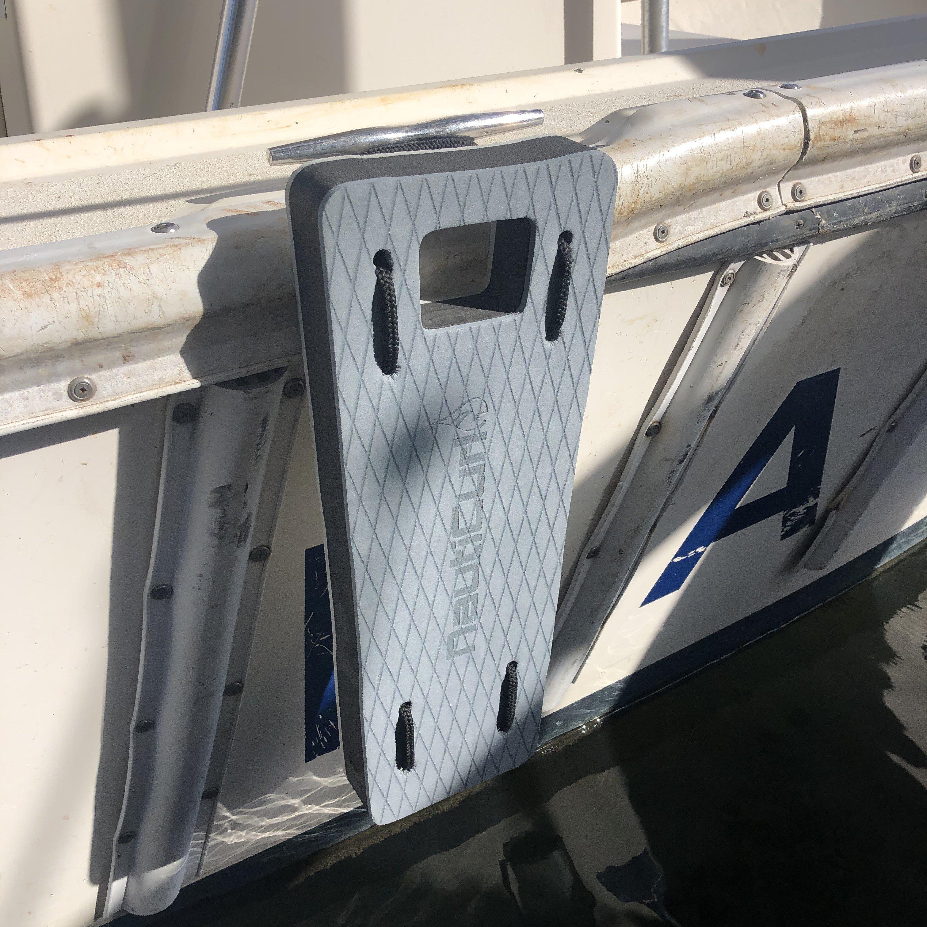 Boat Fender - Cleat Attachment for Boat (NautiCurl Flat EVA Foam Fender)