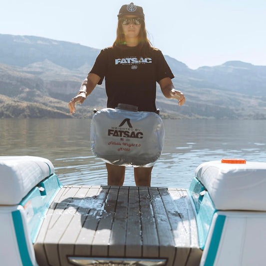 FatSac Mega Fill Fillable Weight 2.0 M1050 Ballast Bag Weight Bag Wakesurfing Wakeboarding Ballast