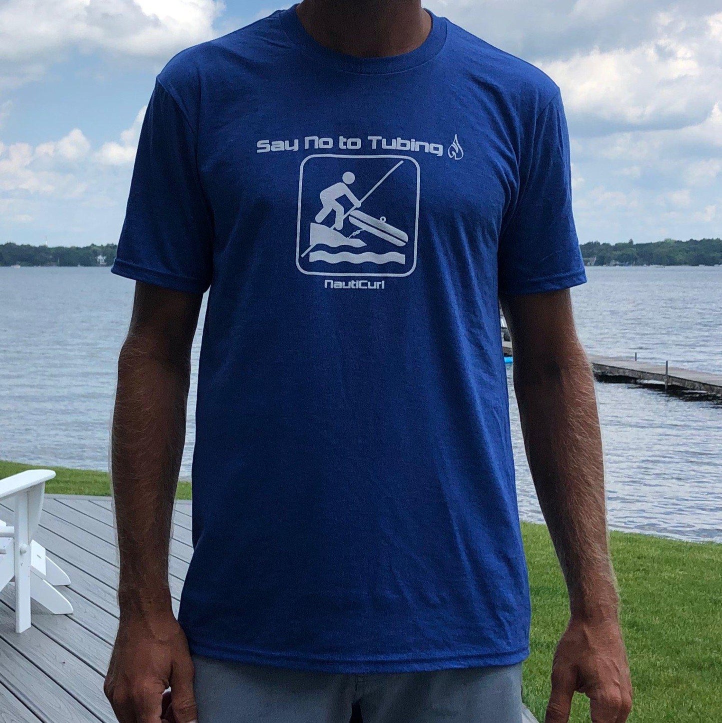 "Say No to Tubing" NautiCurl SoftFeel T-Shirt