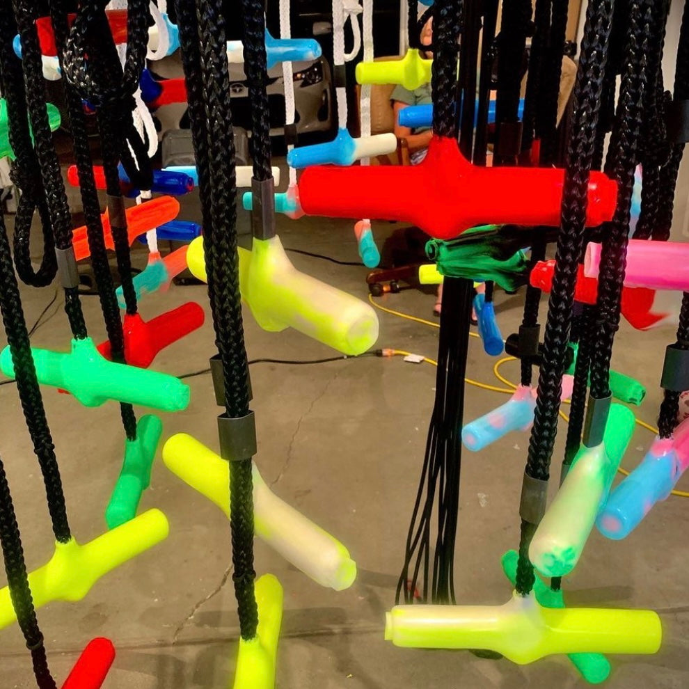 T Handle Wakesurf rope for wakesurfing