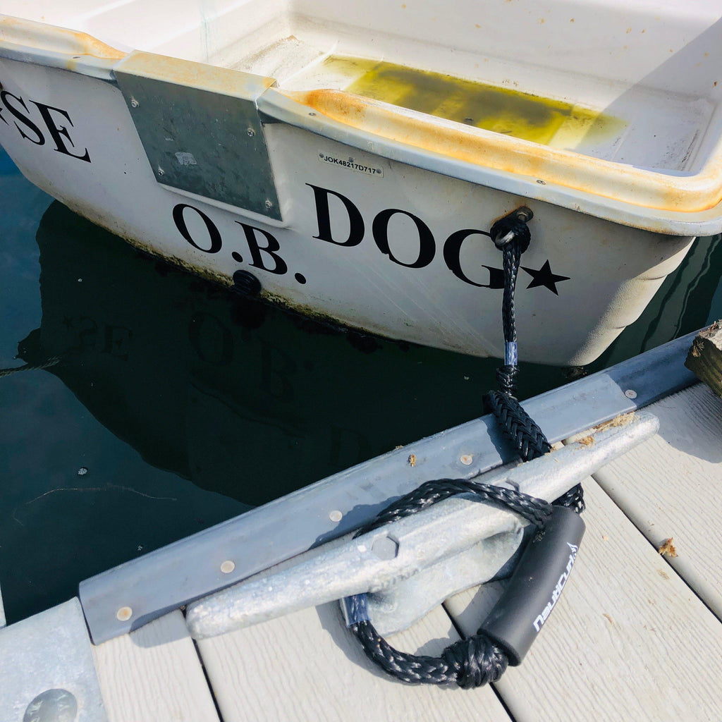 NautiCurl Bungee Boat Ropes Shock Absorbing (2 Ropes) NautiCurl LLC