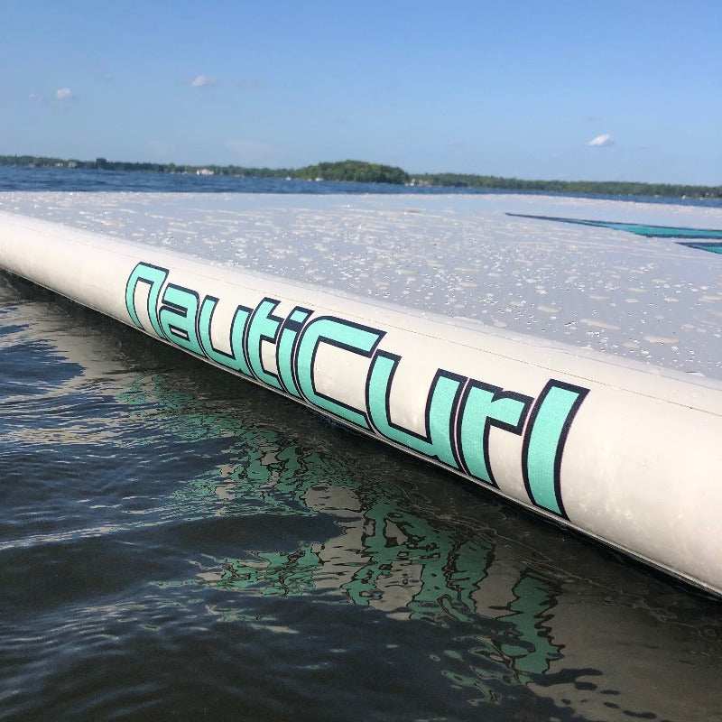 NautiPad Lagoon Inflatable Swimming Mat for Lake Dock Pad