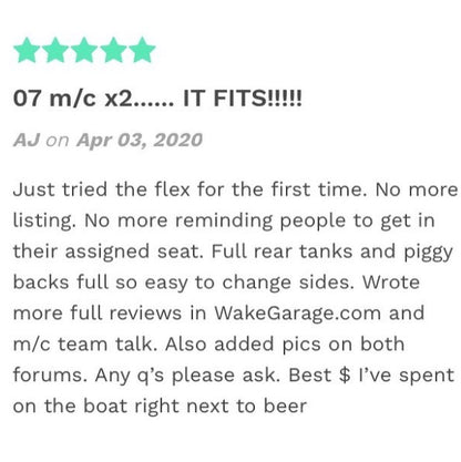 WakeSurfing - FLEX BLEMISHED Wake Shaper Surf Gate - NautiCurl LLC