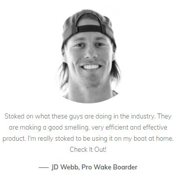 Pro Wakeboard JD Webb Boat Juice Cleaner NautiCurl