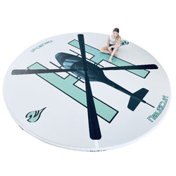 NautiPad HeliPad Inflatable Swim Mat Inflatable Dock Pad