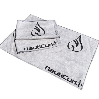 NautiCurl Beach Towel Microfiber cleaning boat towel, gray towelette