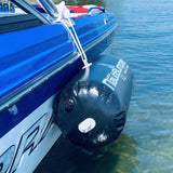 NautiCurl NautiBumper FatSac Boat Bumper Fender - Black