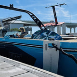 Wakeboarding boat fender - NautiCurl flat boat bumper NautiFender