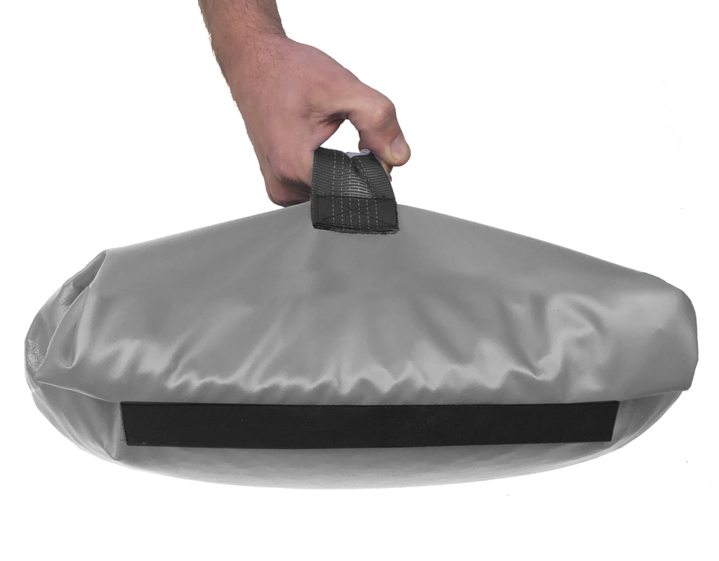 Fillable Wakesurfing wakeboarding weight bag lead ballast bag Roc Sac NautiCurl 