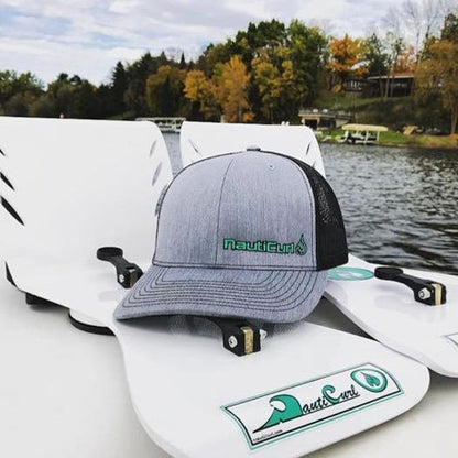 NautiCurl Snap Back Mesh Surf Hat LE