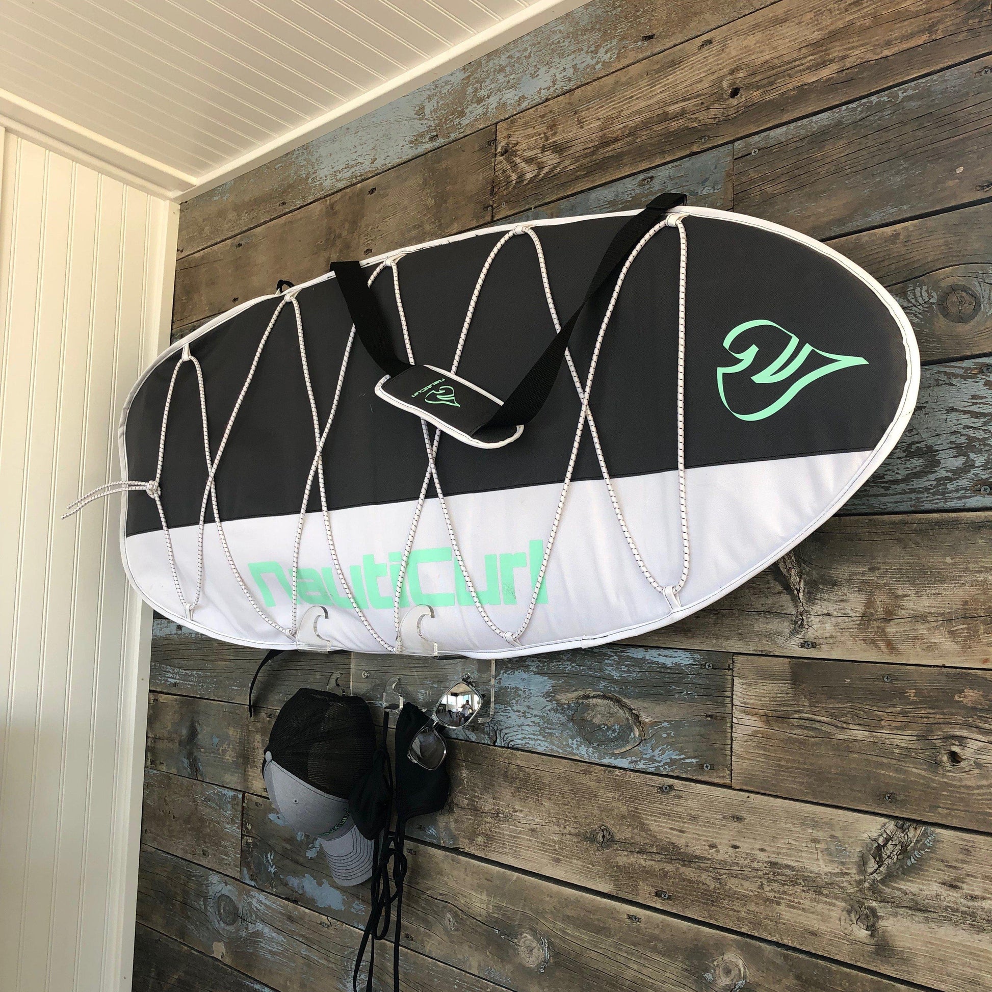 Wakesurf board bag clear rack for surfboards