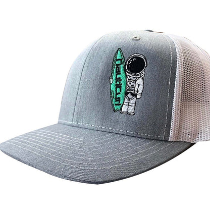 NautiCurl Snap Back Surf Hat - Astroknot Mesh Cap