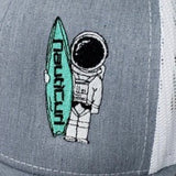 NautiCurl Astroknot Astronaut Logo - Snap Back Hat Mesh Cap
